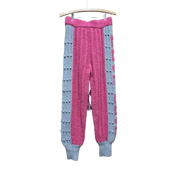 LoveShackFancy NWT Landana Jogger Passion Fruit Punch Alpaca & Wool Blend Small - Picture 3 of 10